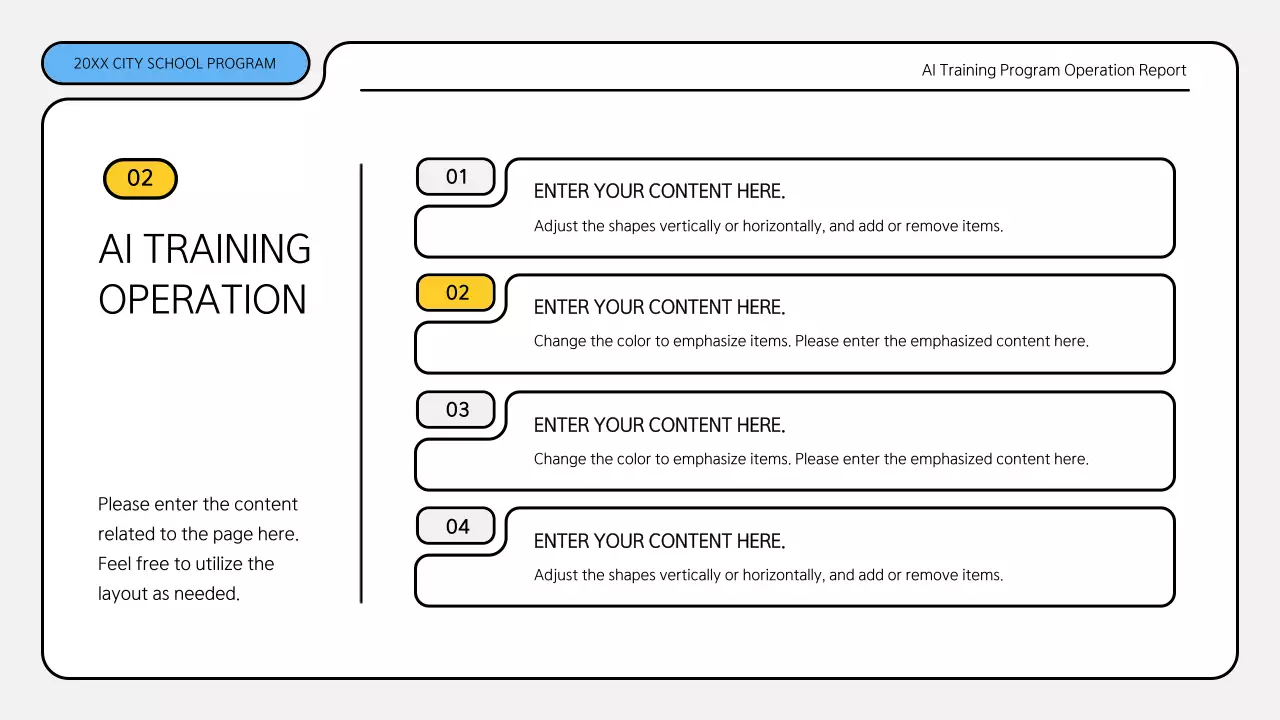 White Modern Ai Report Document Presentation