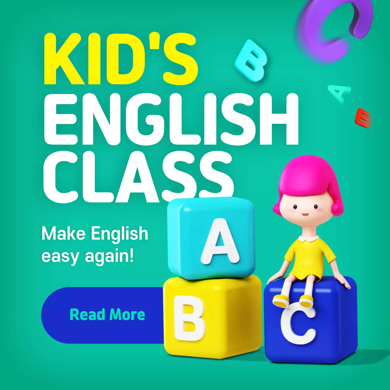 Purple Playful Kids Essay Promotion Instagram Post