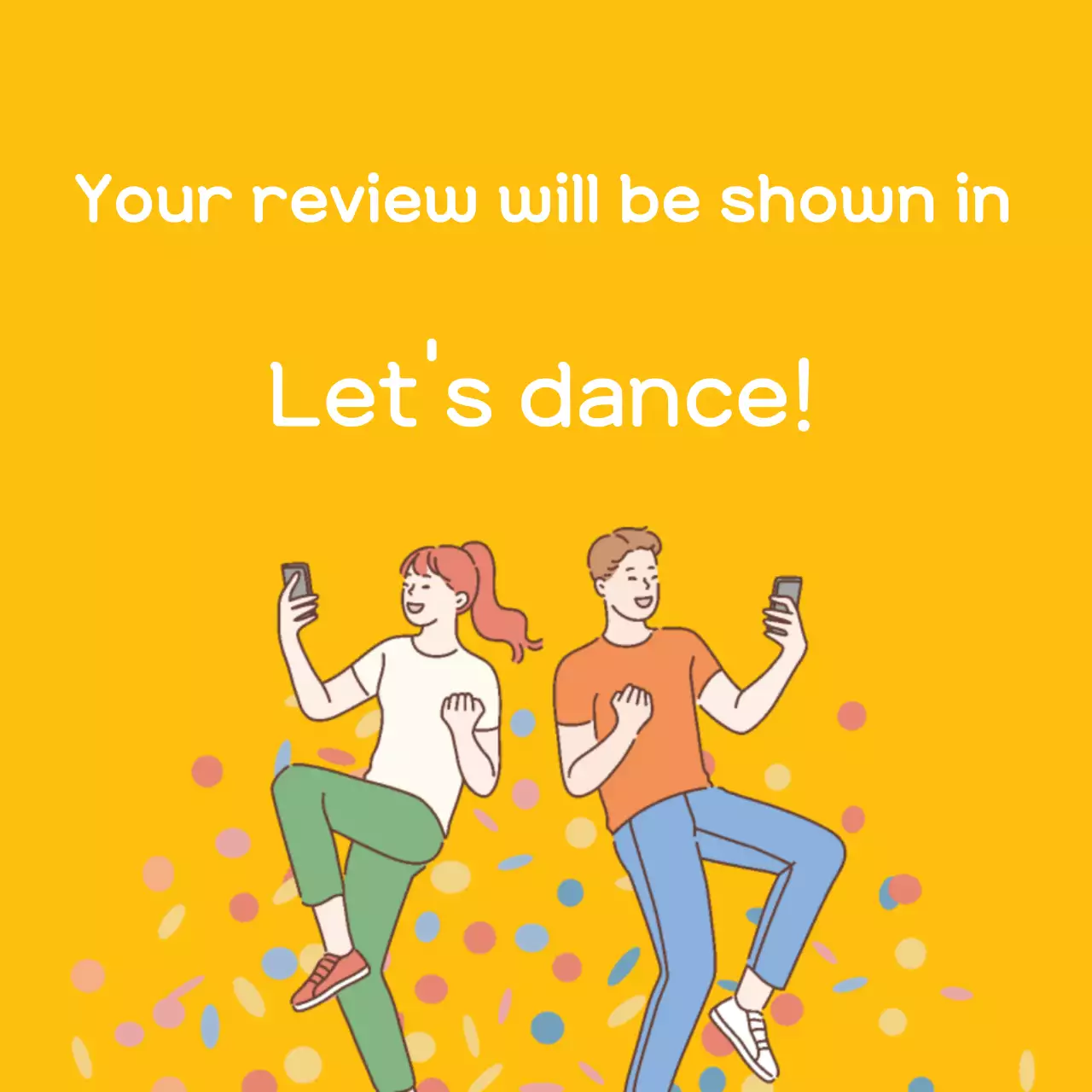 Stiker ulasan pengiriman