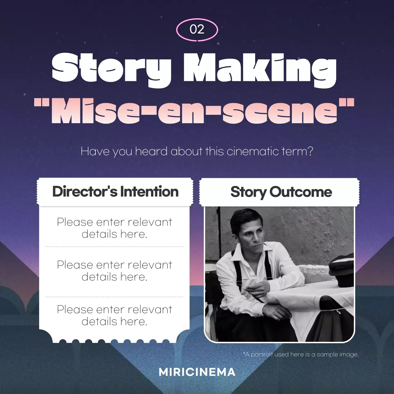 purple screen interesting movie terminology classroom