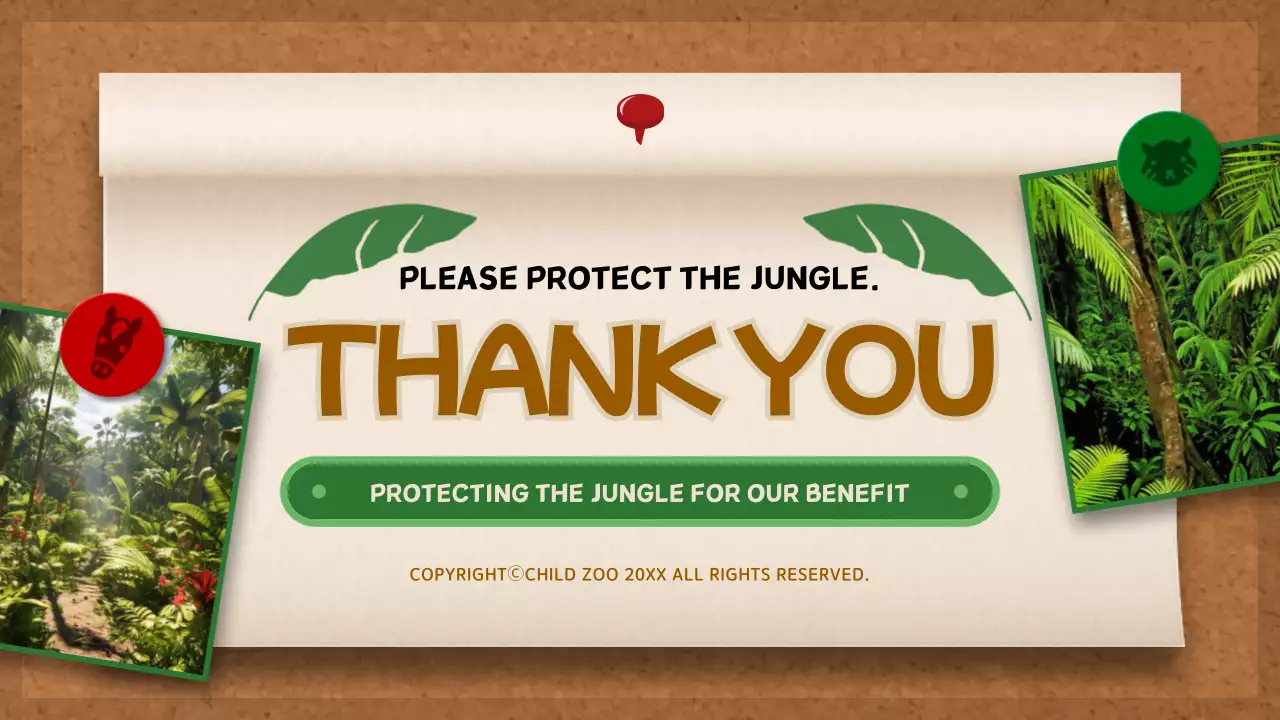 Beige Rustic Jungle Guide Presentation