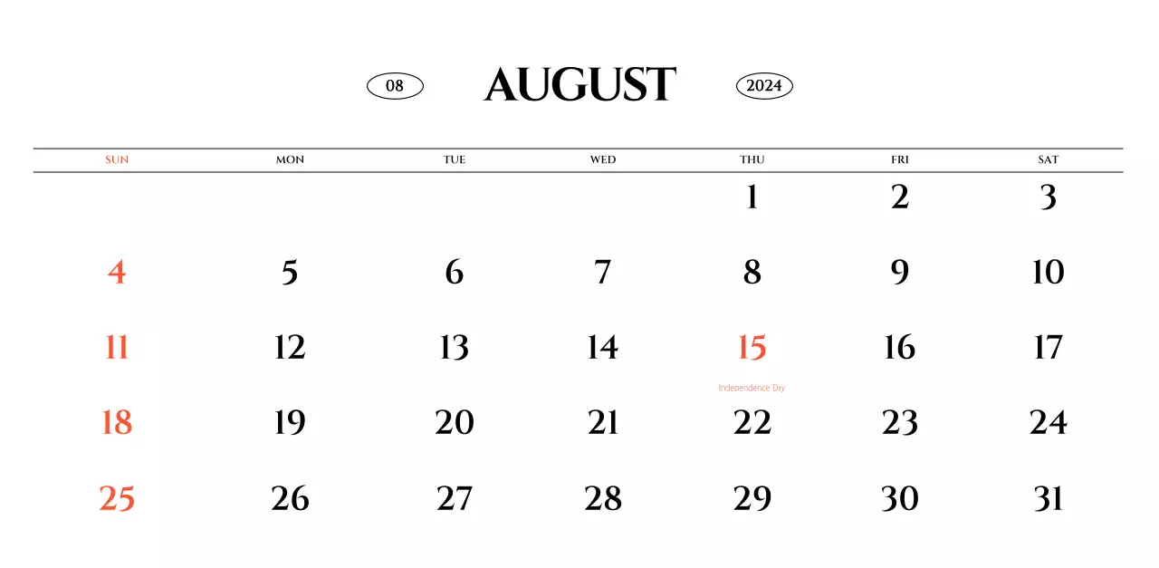 Simple style wall calendar with black and white emotional travel photography concept