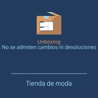 No se admiten cambios ni devoluciones