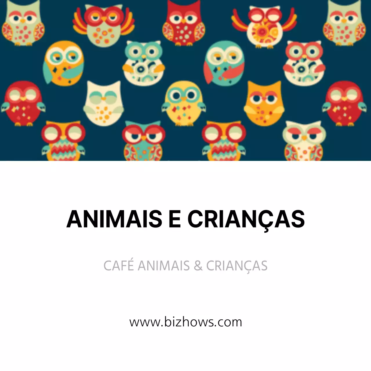 ANIMAIS E CRIANÇAS