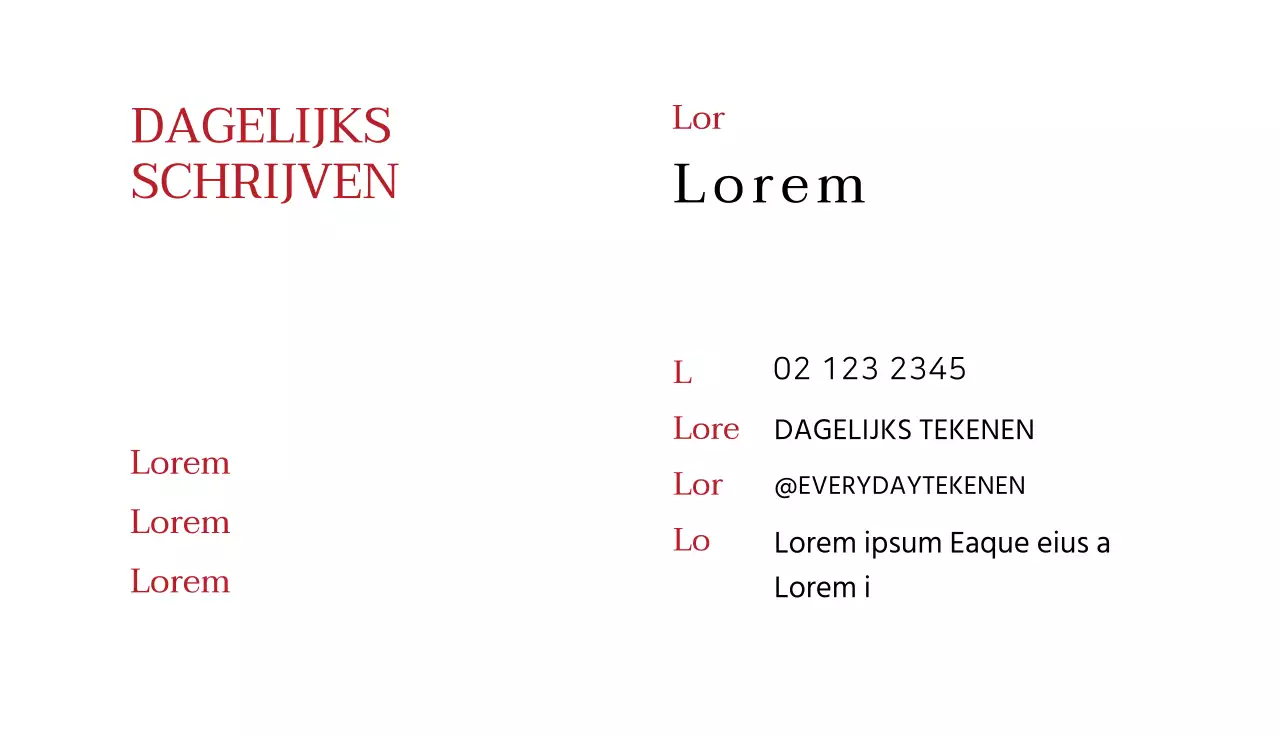 Witte Rode Lijn Illustratie Kunstschool