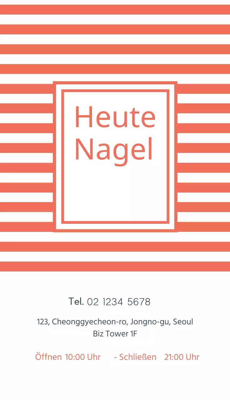 Der Nagel von heute