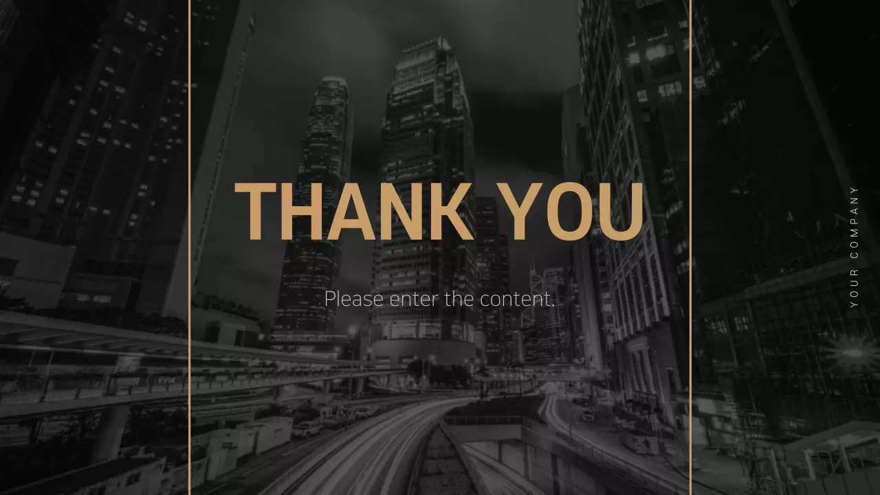 Black Elegant Business Presentation