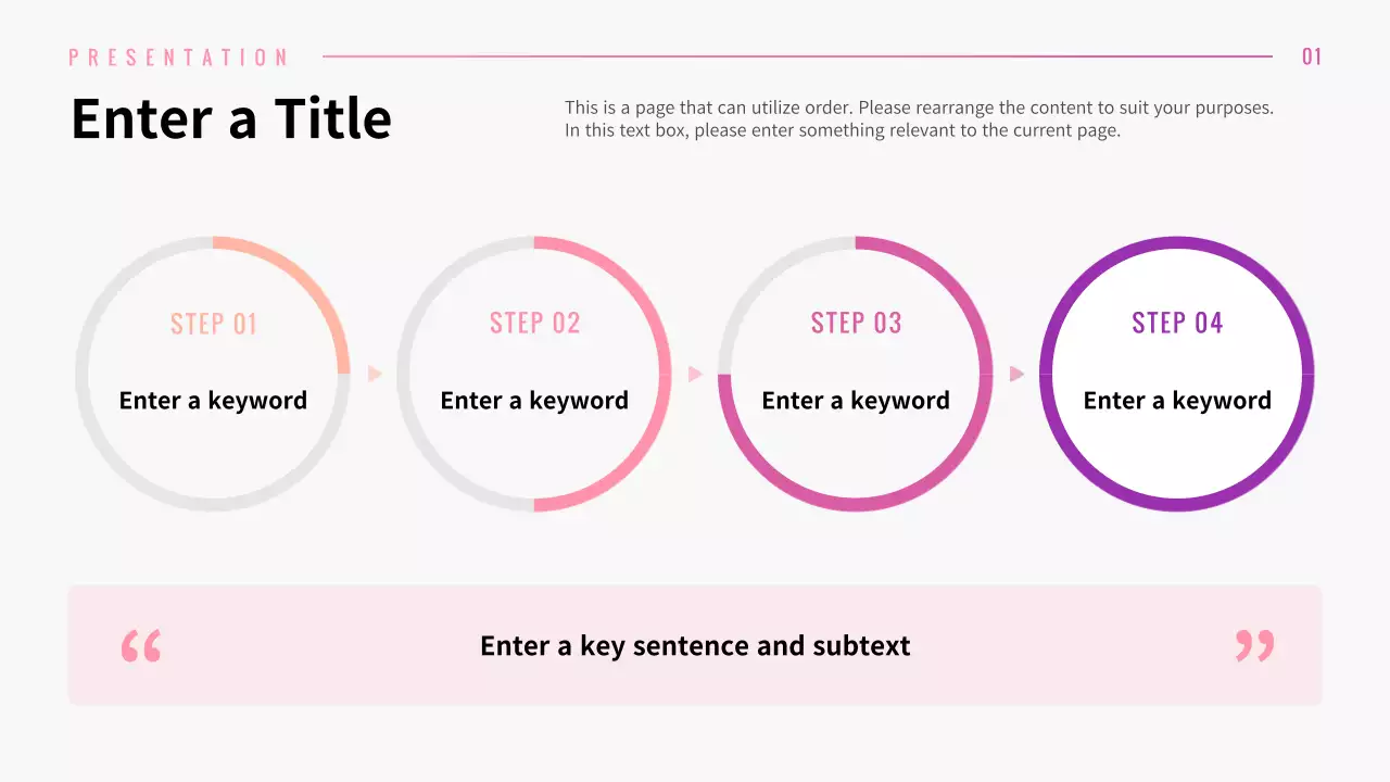 Pink Modern Business Presentation