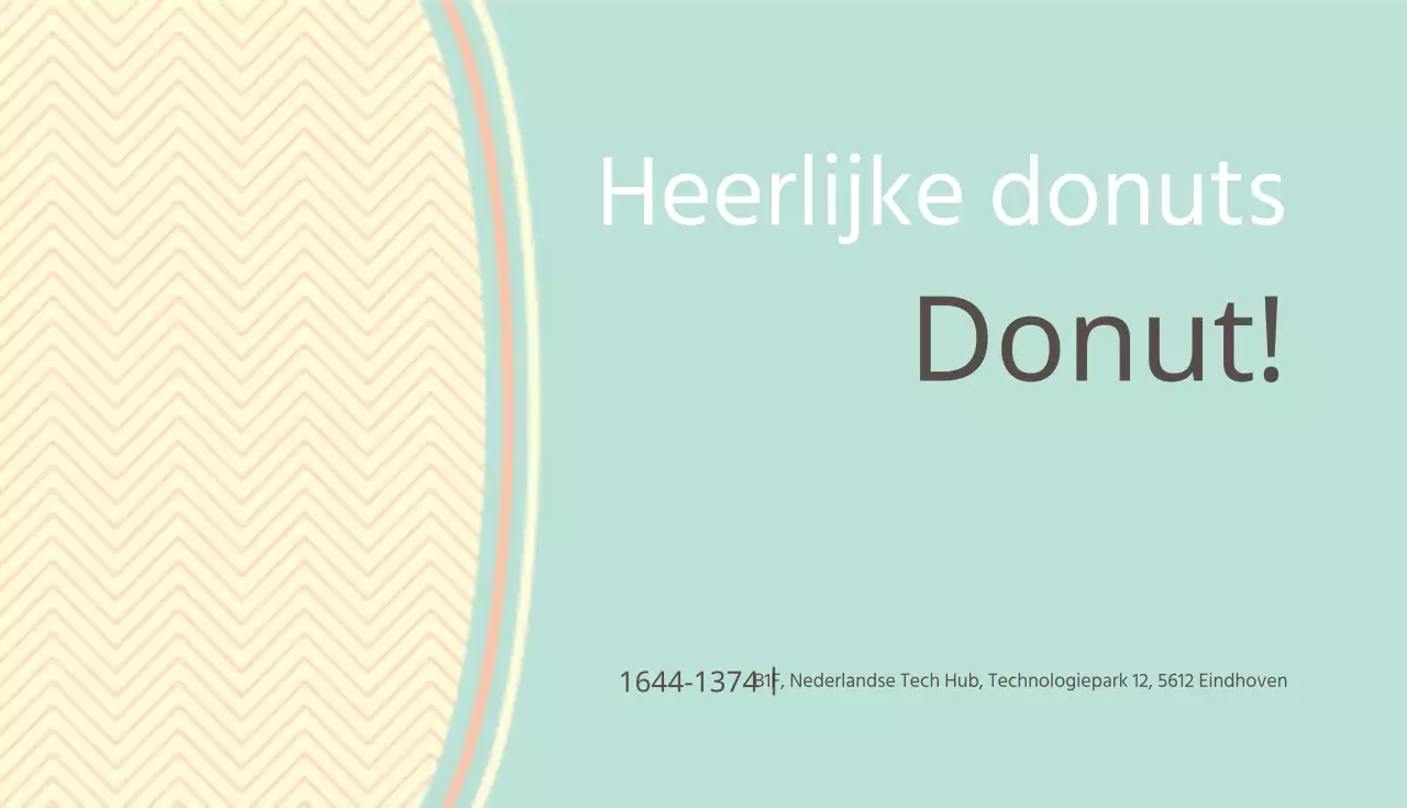 Heerlijke donuts