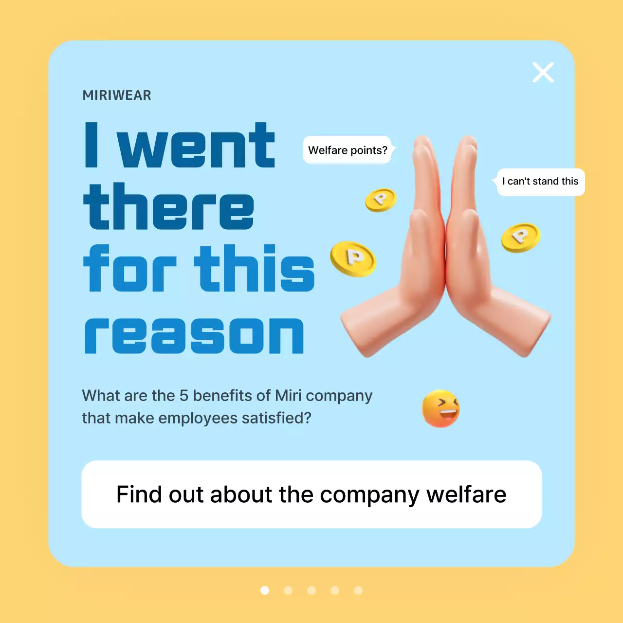 Blue Modern Company Promotion Instagram Post