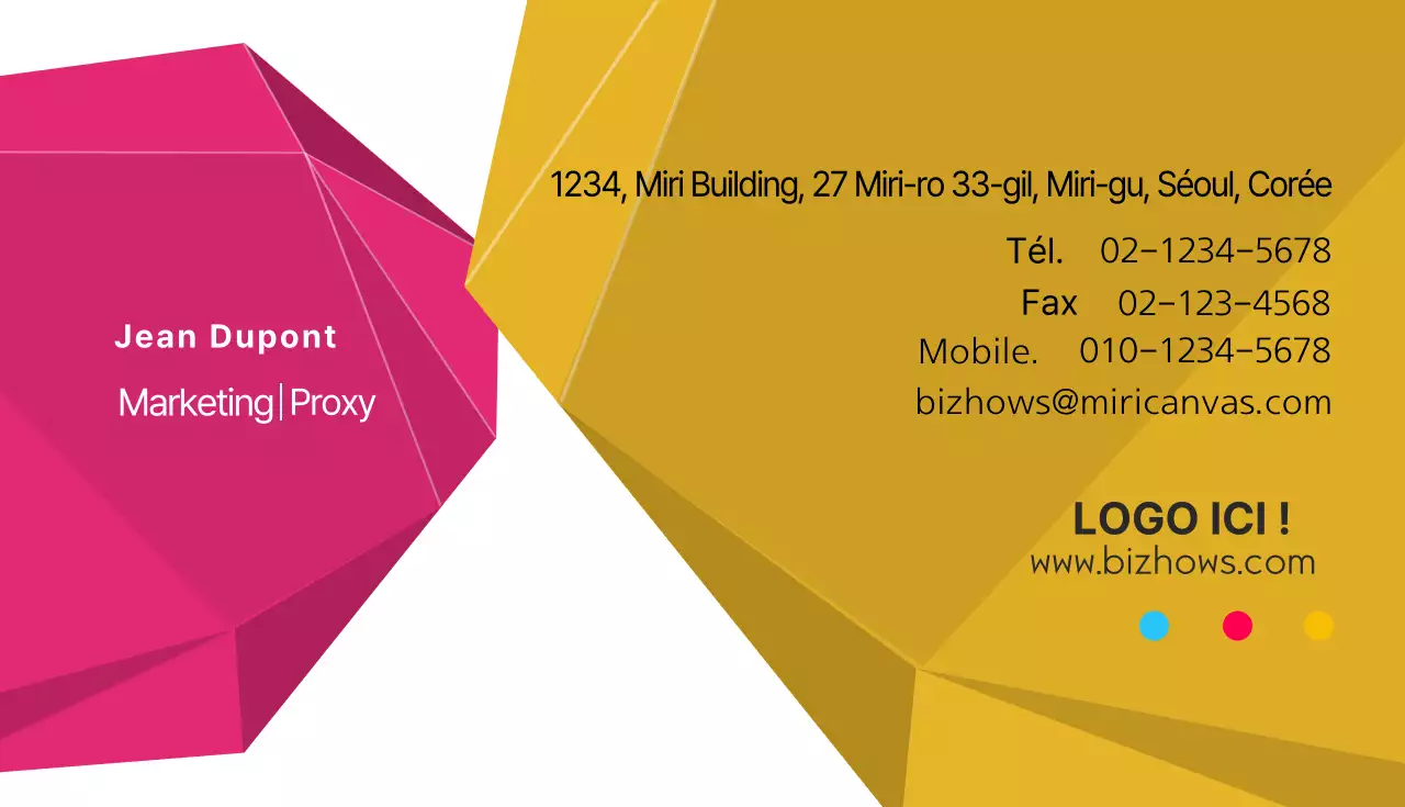 Cartes de visite fantaisie