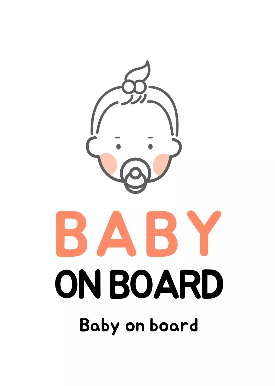 CarMagnet Gendongan Bayi