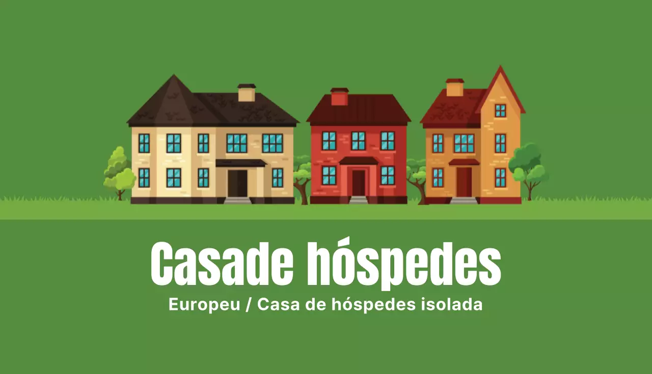 Cartões de visita para alugueres de férias