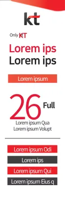 Banner de promoção de anúncio moderno vermelho