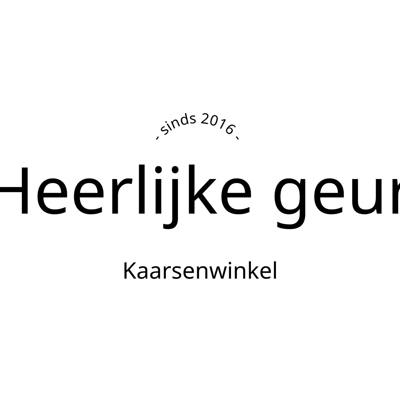 Heerlijke kaars