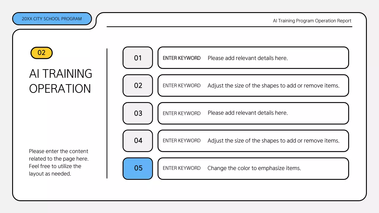 White Modern Ai Report Document Presentation