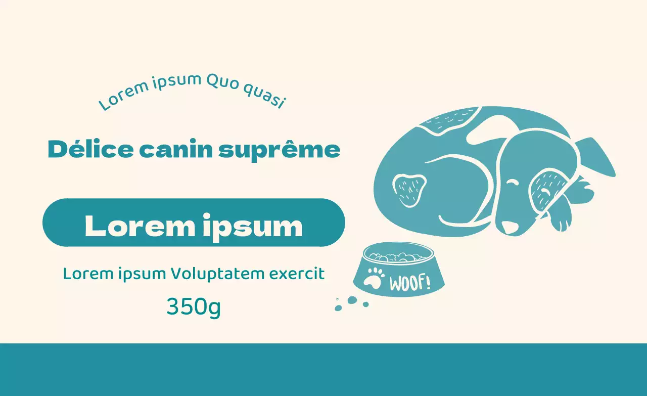 Étiquettes de friandises maison illustrées à la menthe