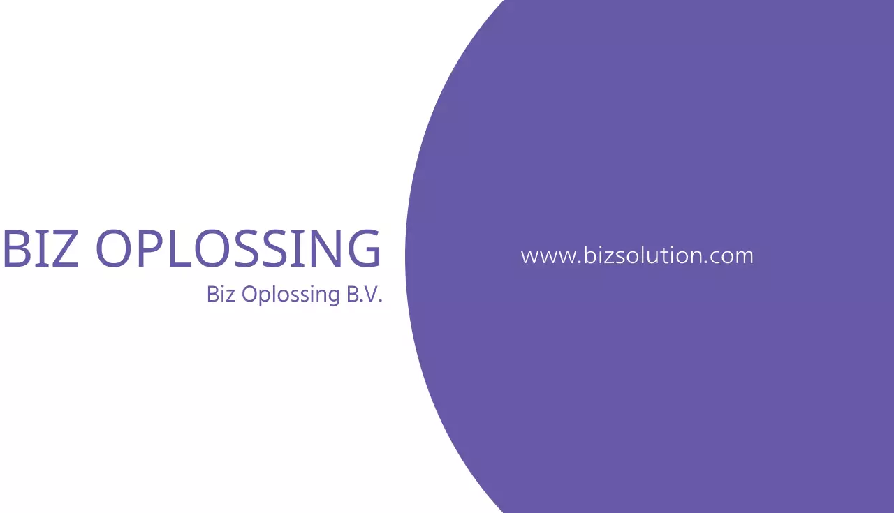 Biz Oplossingen