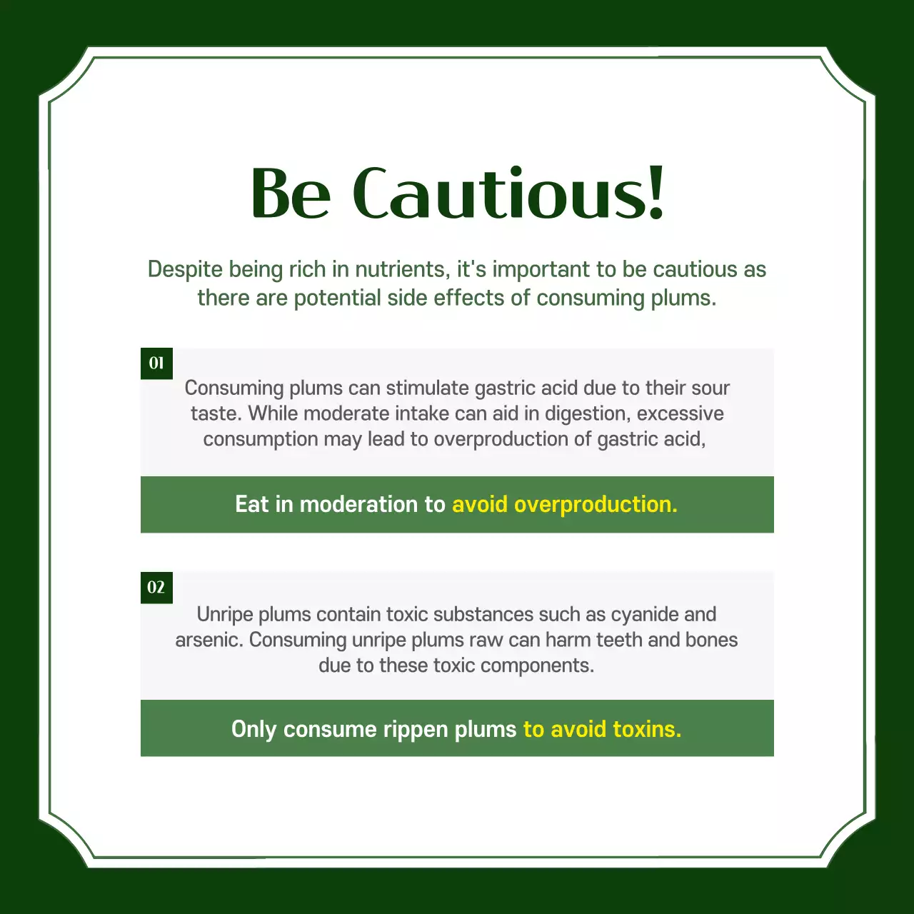 Green Simple Nutrition Guide Instagram Carousel