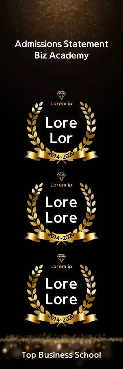 Cara diterima di universitas dengan konsep putih-kuning yang berkelas