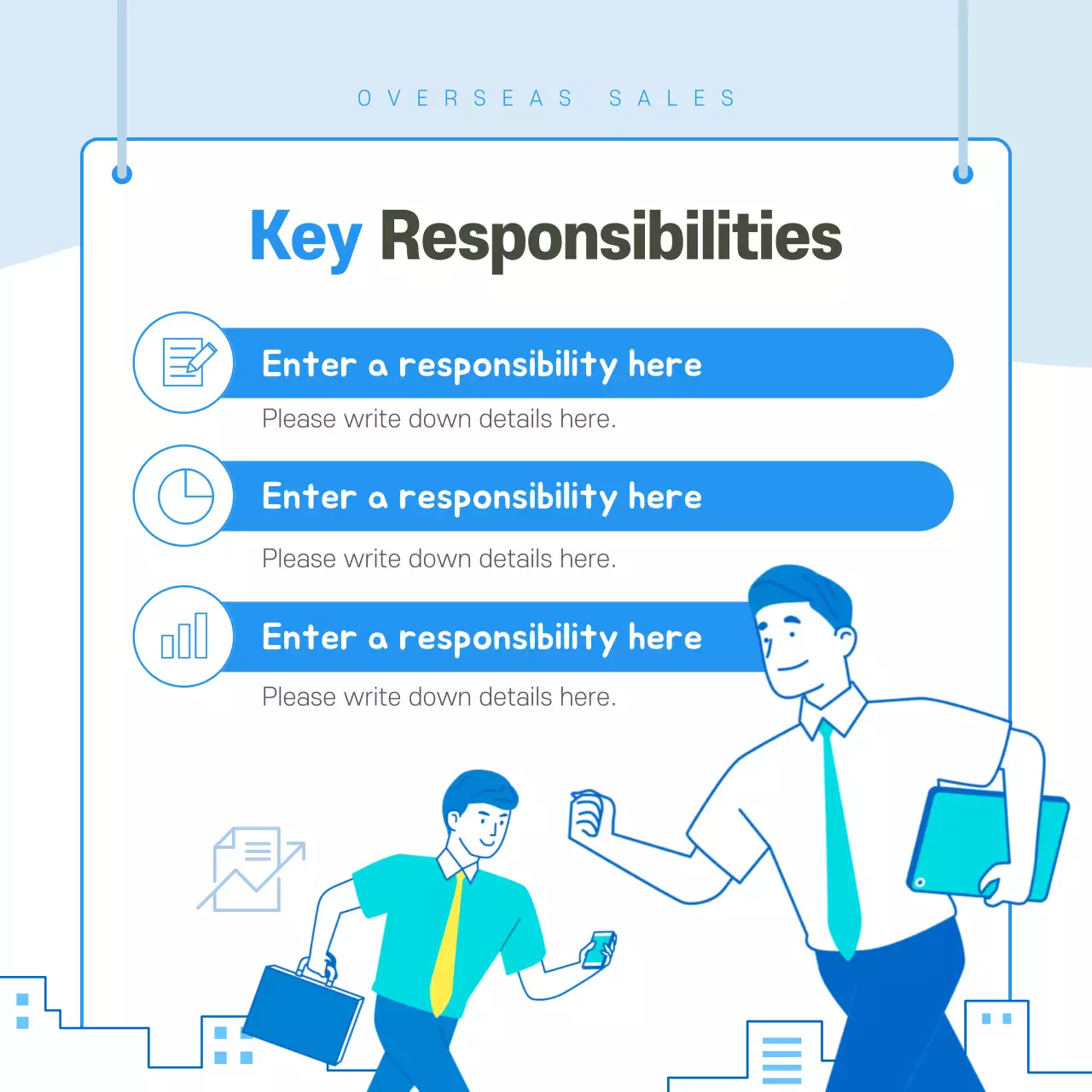 Blue Modern Sales Guide Instagram Carousel