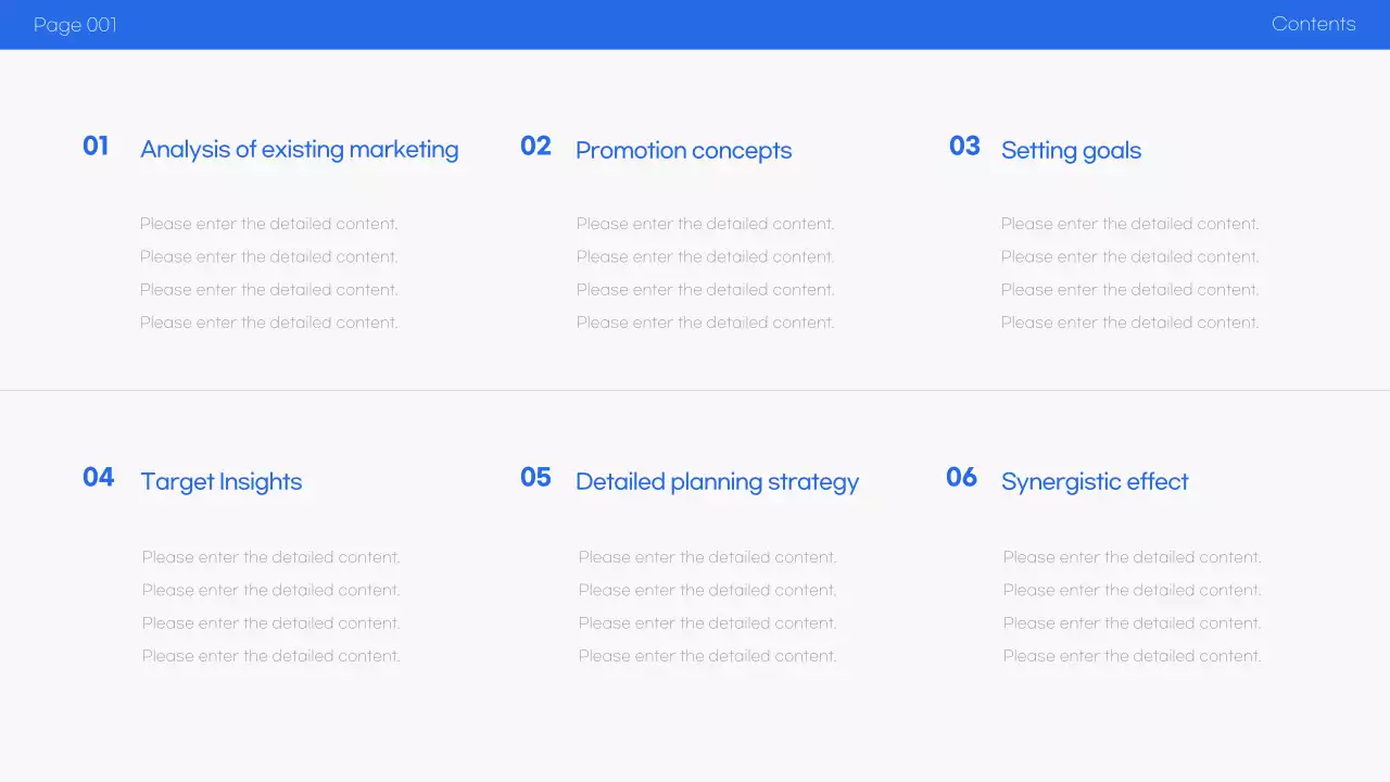 Blue Modern Sneaker Promotion Plan Presentation