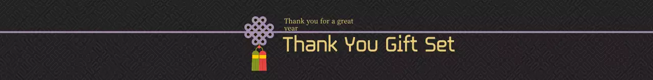 Set Hadiah Thanksgiving Tradisional Hitam