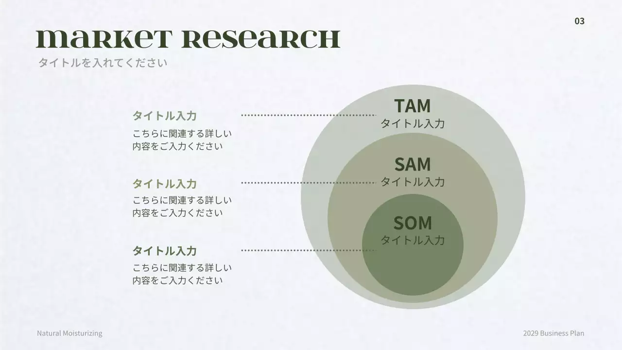 緑 シンプル ビジネス 計画書 プレゼンテーション