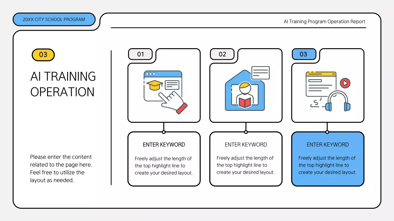 White Modern Ai Report Document Presentation