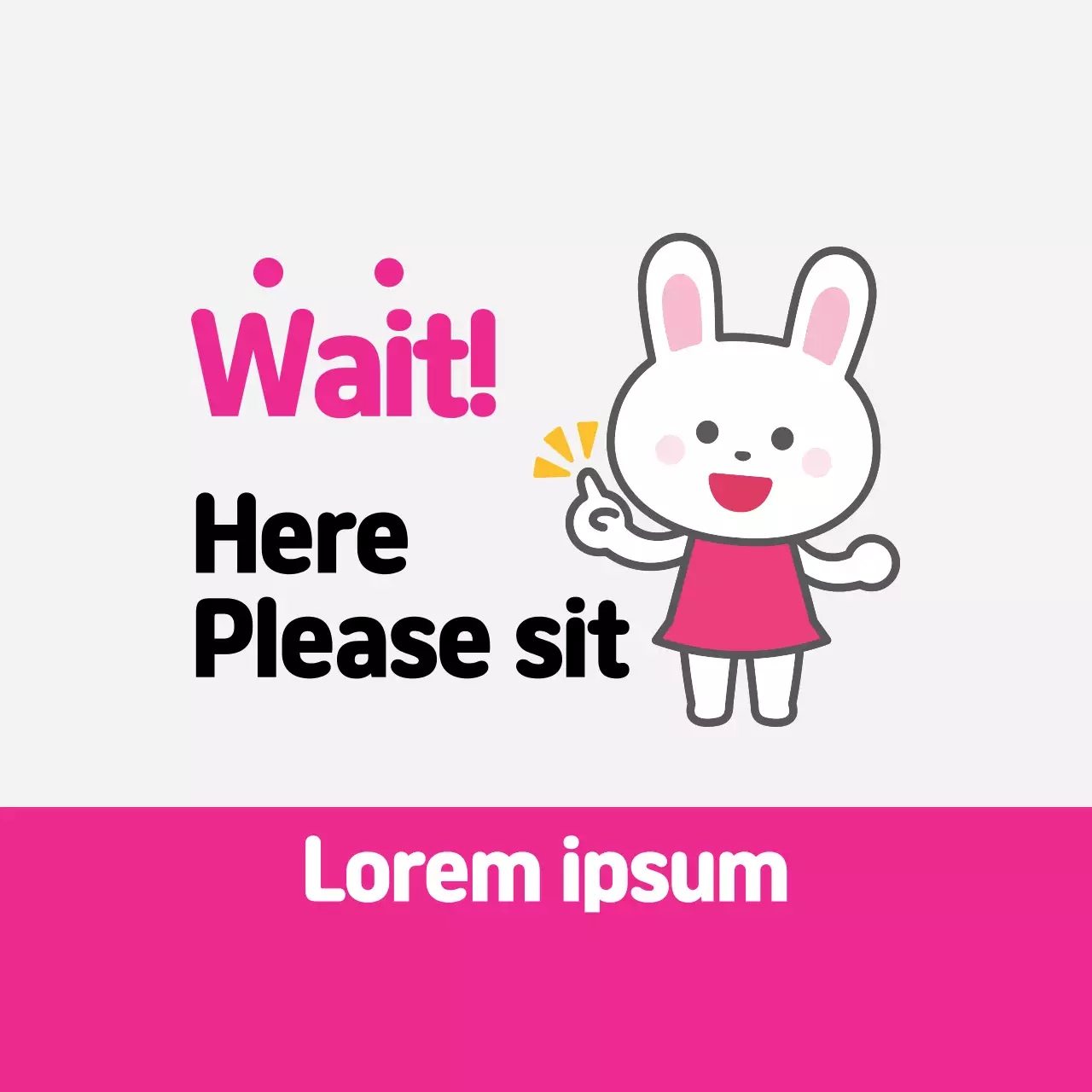 Hình minh họa màu hồng dễ thương cách ly coronavirus