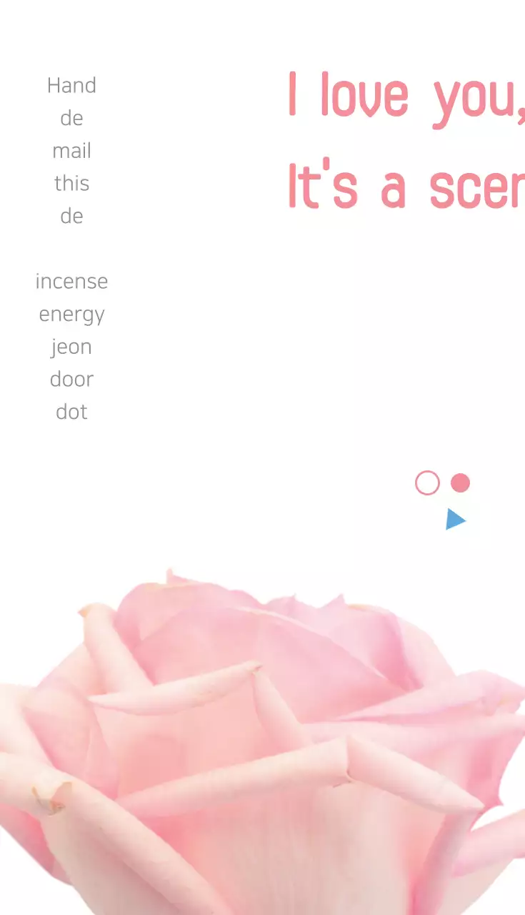 Aku mencintaimu, Scent