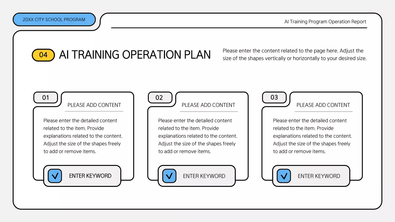 White Modern Ai Report Document Presentation