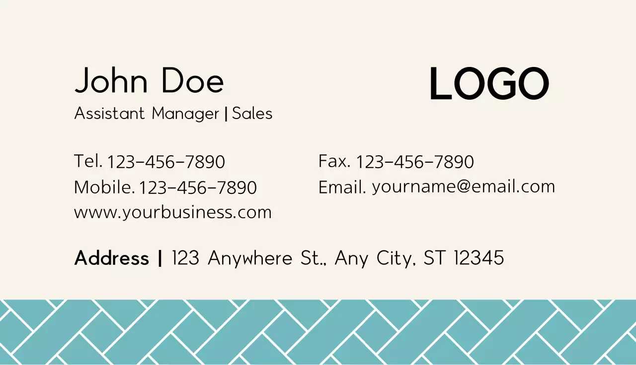 Personal business cards