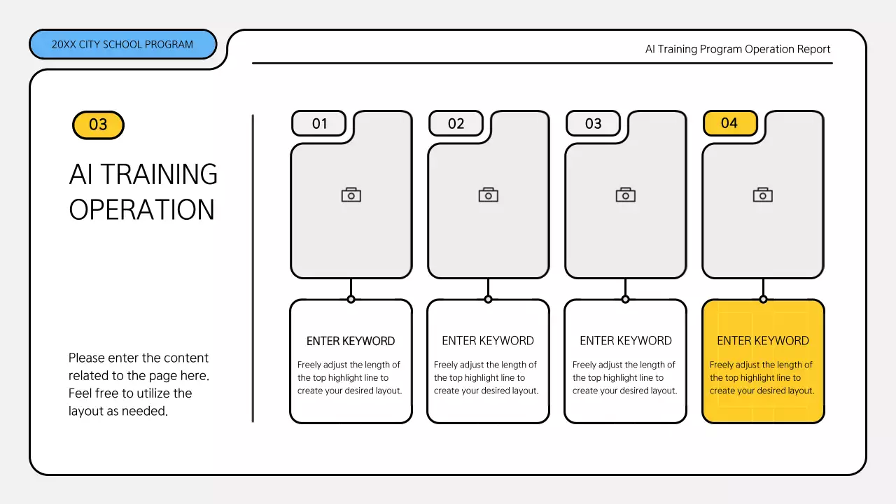 White Modern Ai Report Document Presentation