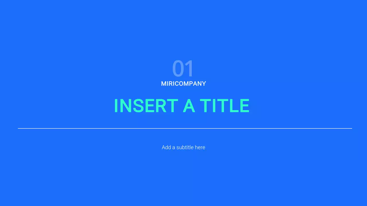 Simple business reports in blue