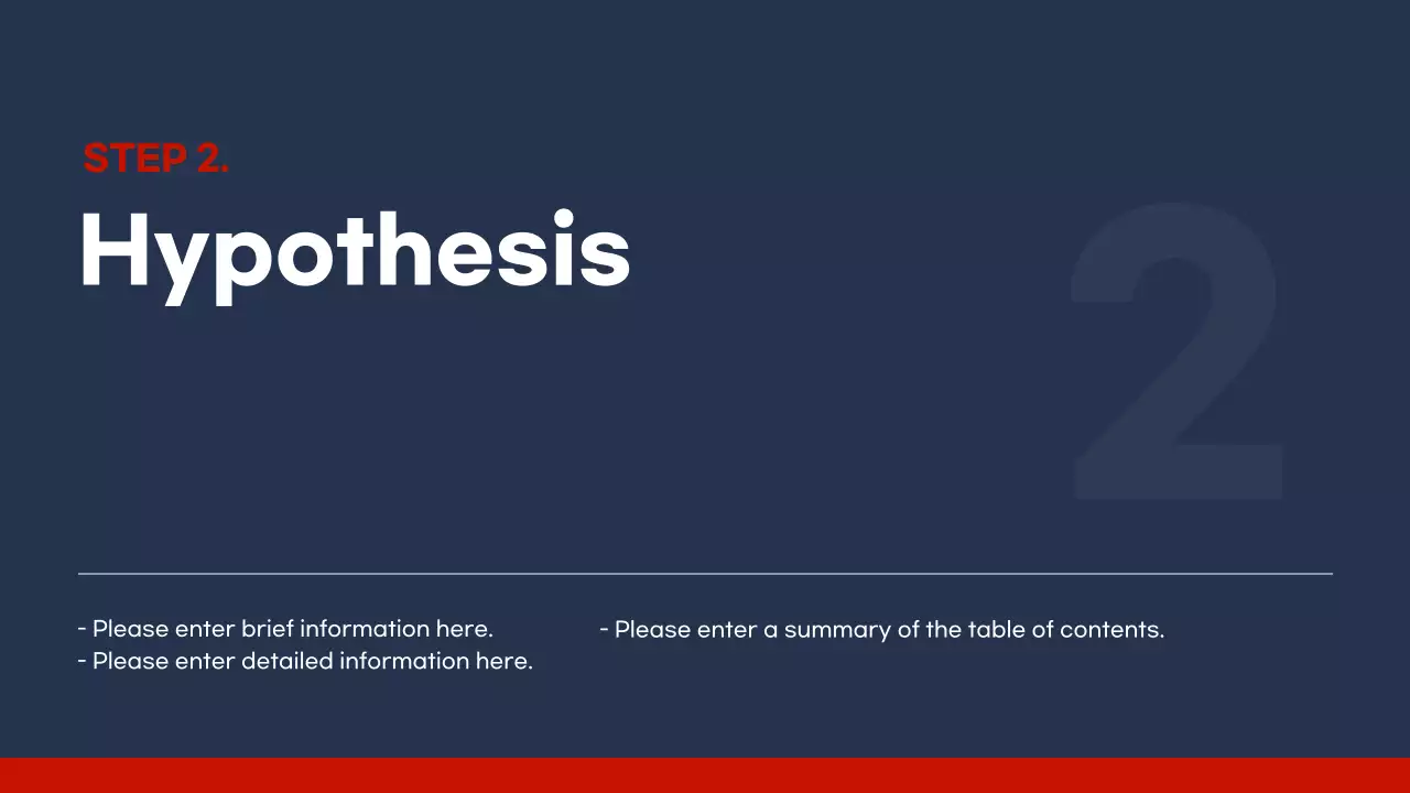 Navy Modern Marketing Report Presentation