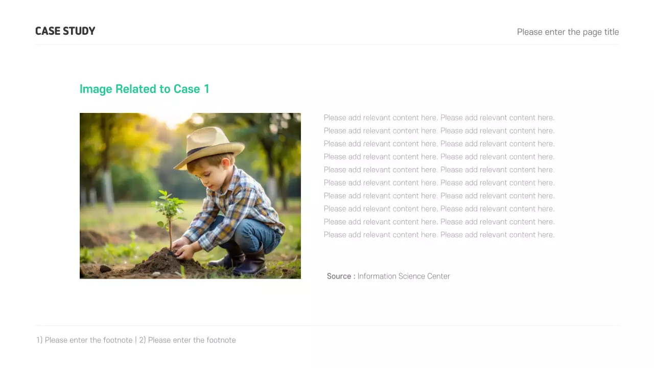 Market research presentations