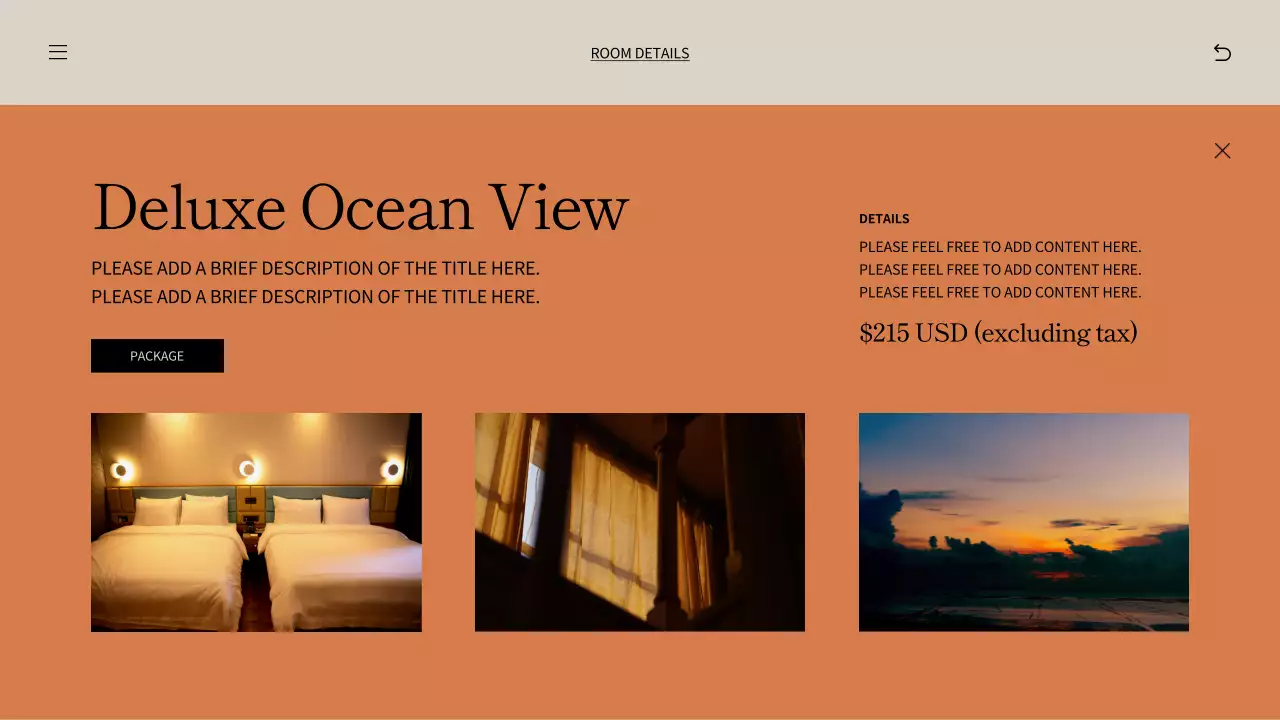 베이지 모던 선라이즈 프로모션 프리젠테이션