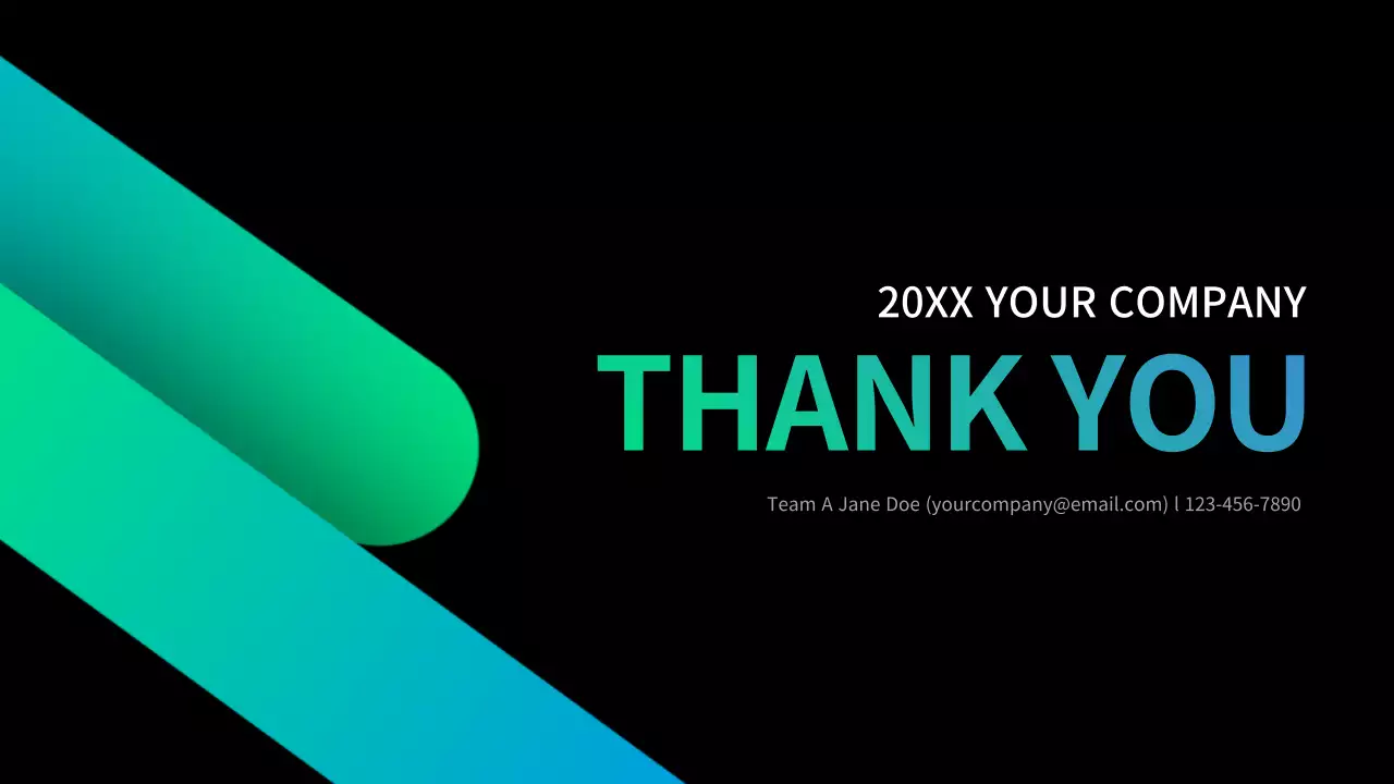 Black Modern Business Presentation