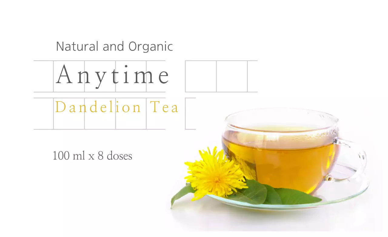 White Minimal Tea Promotion Banner