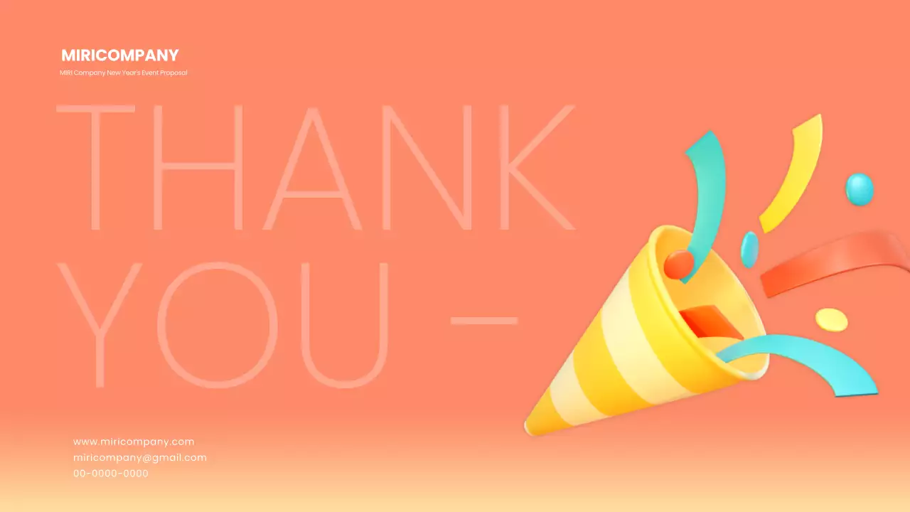 Orange Modern Event Proposal Presentation