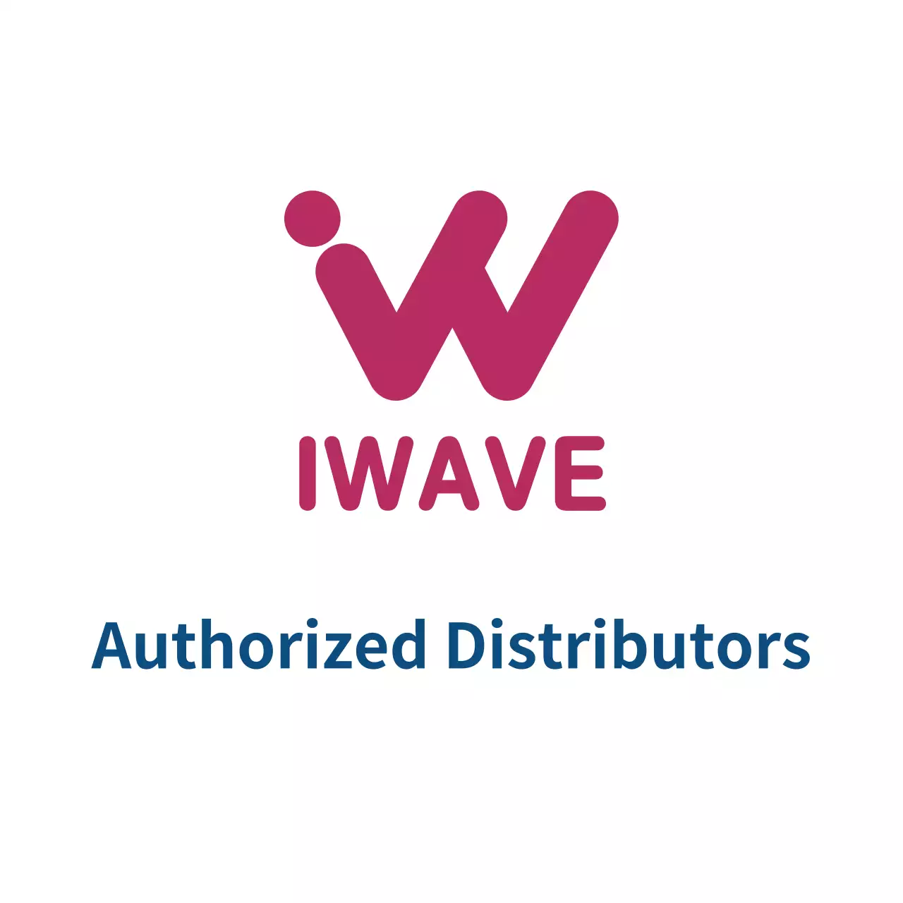 Quảng cáo chứng nhận đại lý chính thức với logo và văn bản thương hiệu màu tím và xanh đậm