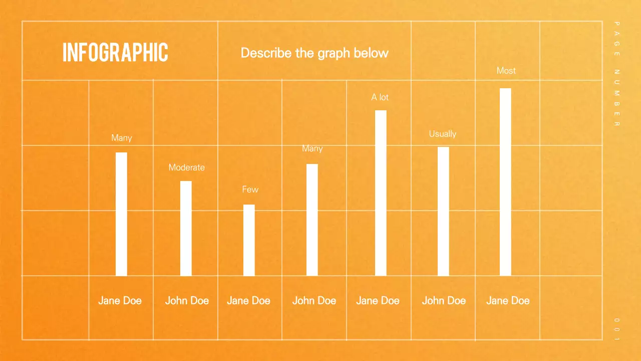 Orange Minimal Document Infographic