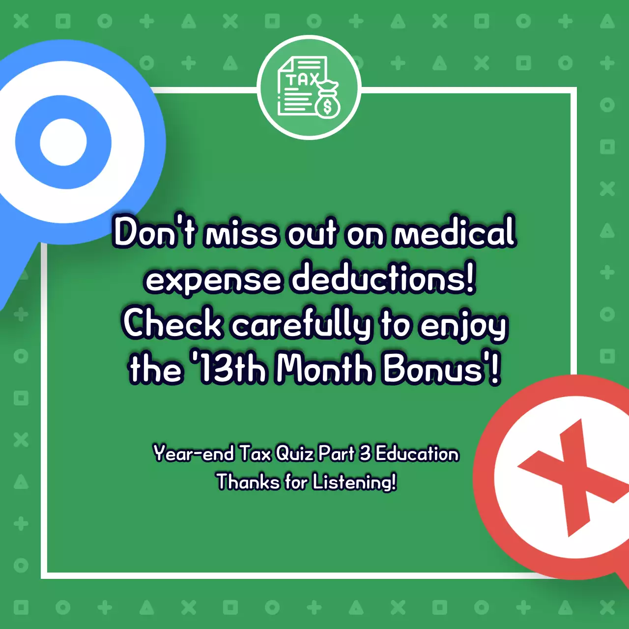 Green Simple Tax Quiz Guide Instagram Carousel