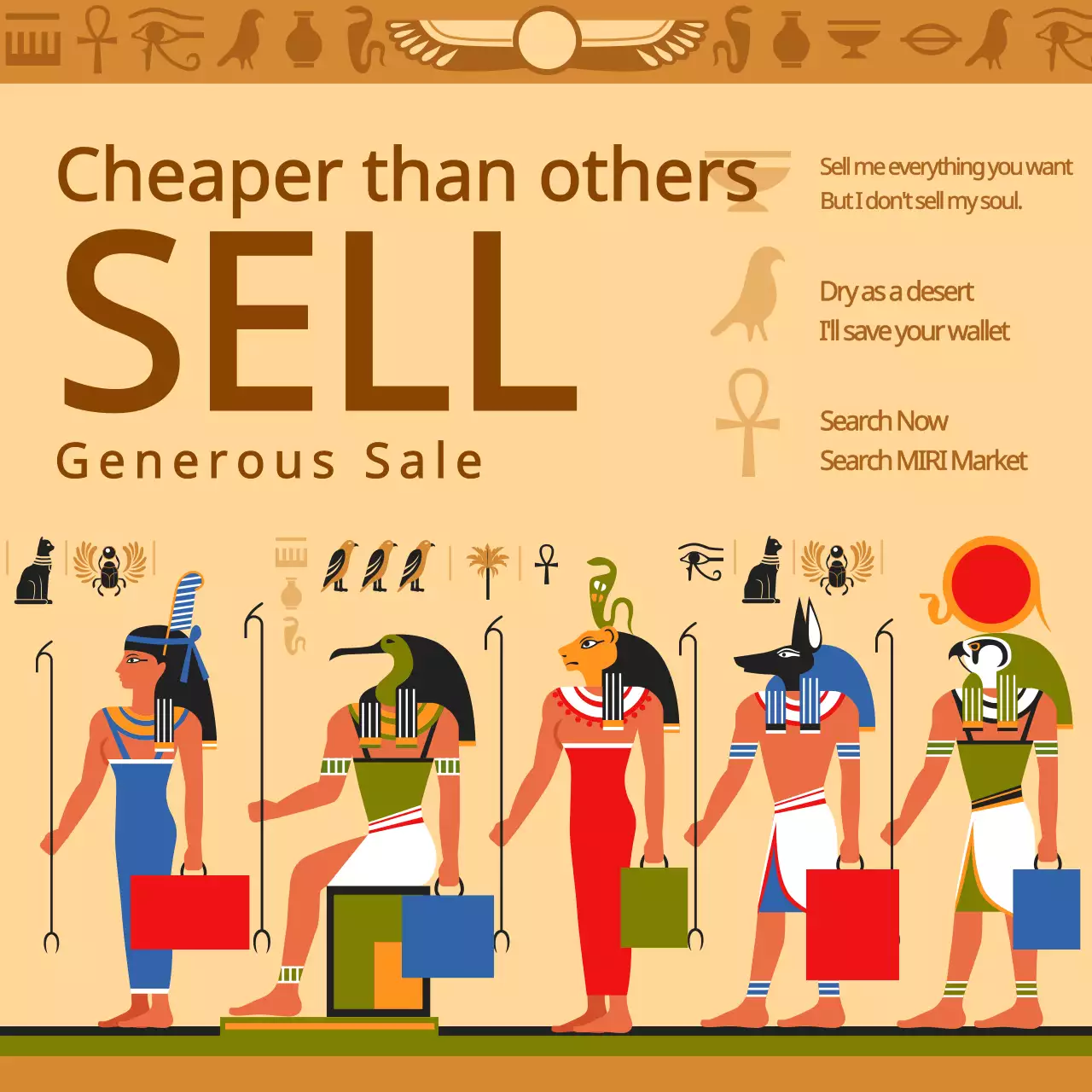 Beige Cultural Sale Promotion Instagram Post