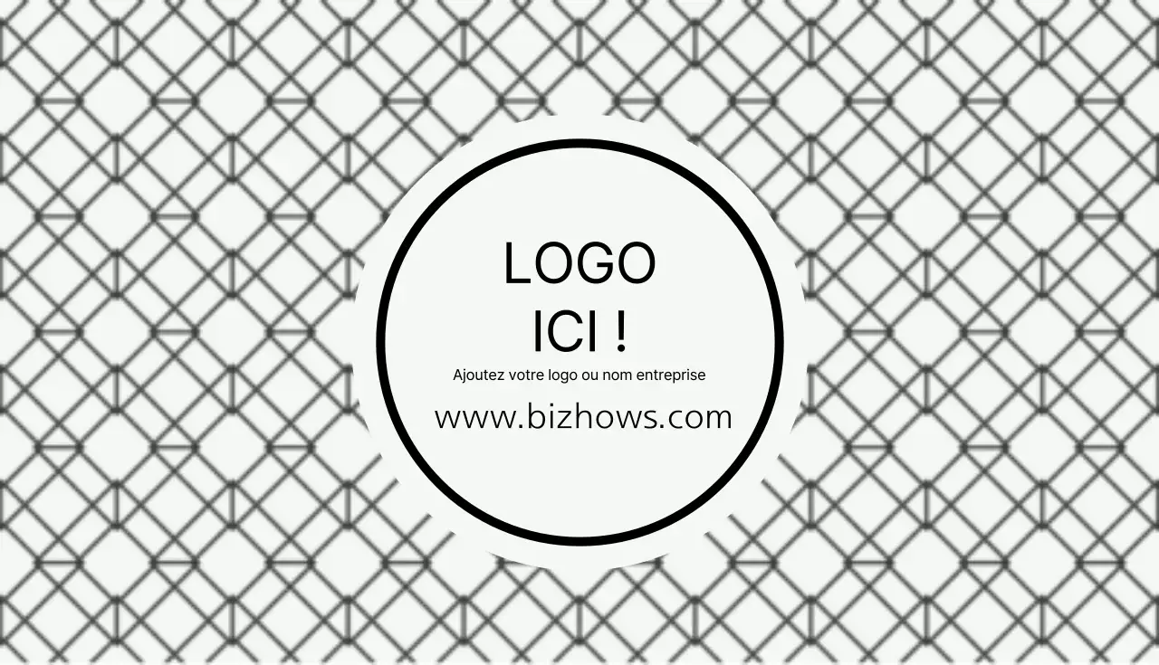 Cartes de visite à motifs