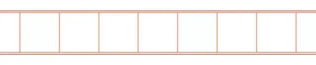 Clean plain style manuscript pattern in white and red