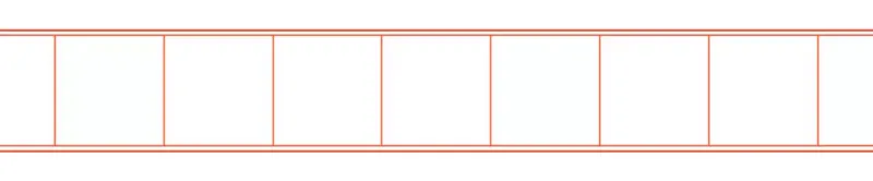 Clean plain style manuscript pattern in white and red