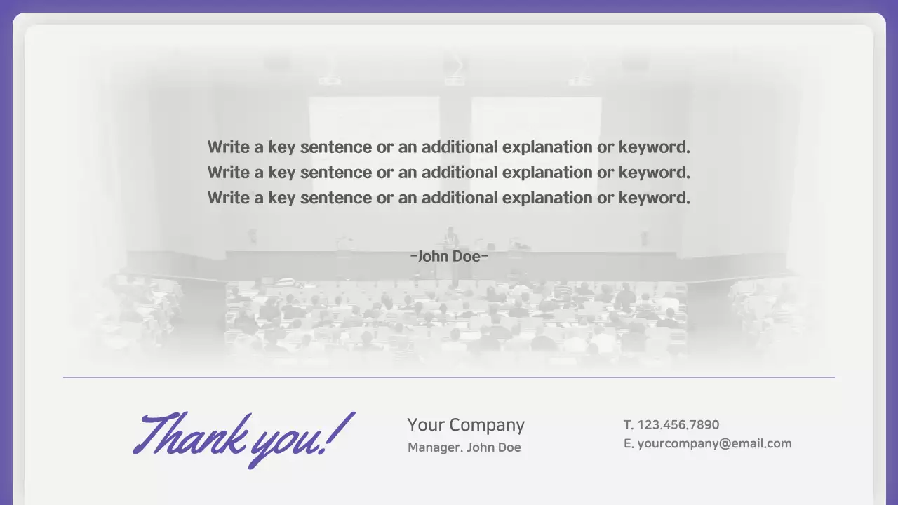 Purple Modern Sales Guide Presentation