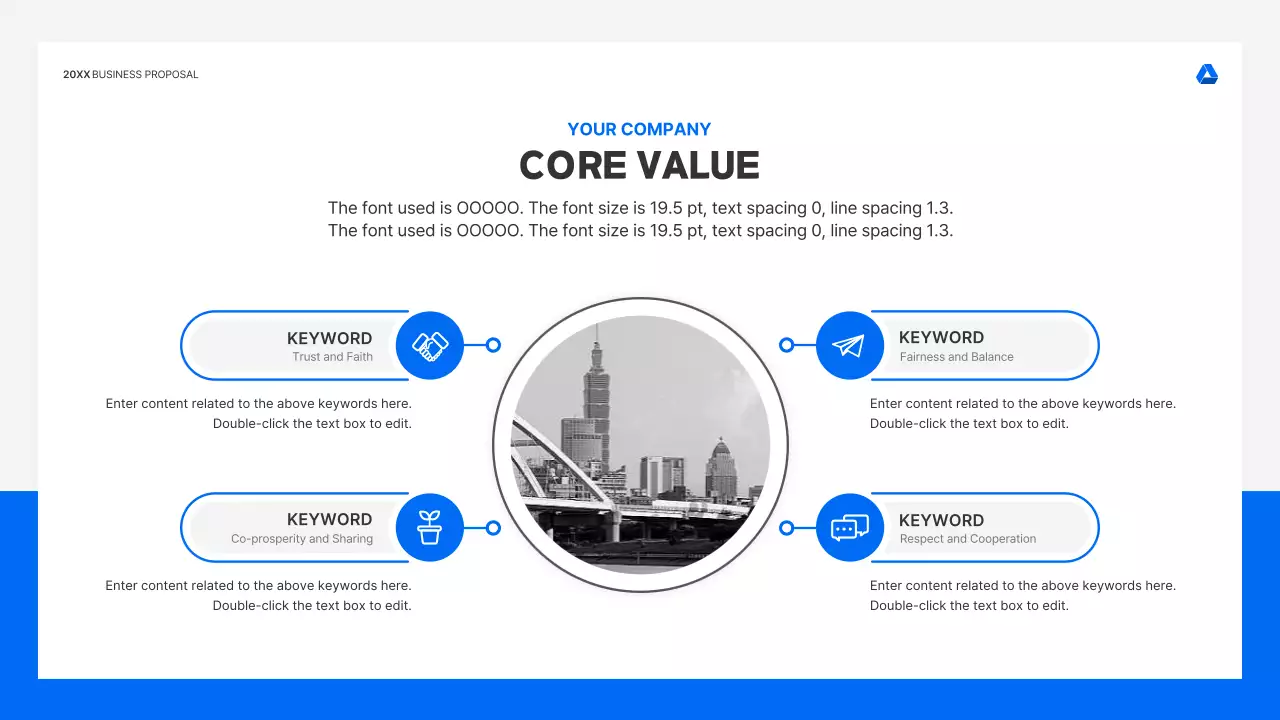 Blue Professional Business Presentation